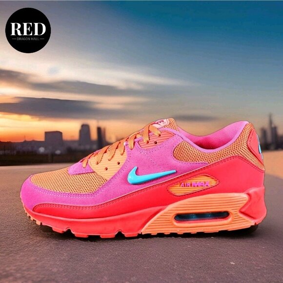 Nike Air Max 90 Alchemy Pink Cosmic Clay Dusty Cactus FJ3868-600 - Men's Size 12 - Picture 9 of 15